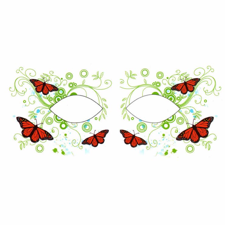 アイメイク タトゥーシール バタフライ【アイシャドウ | ピアス専門店HOMESLICEPRODUCTIONS | 詳細画像1 