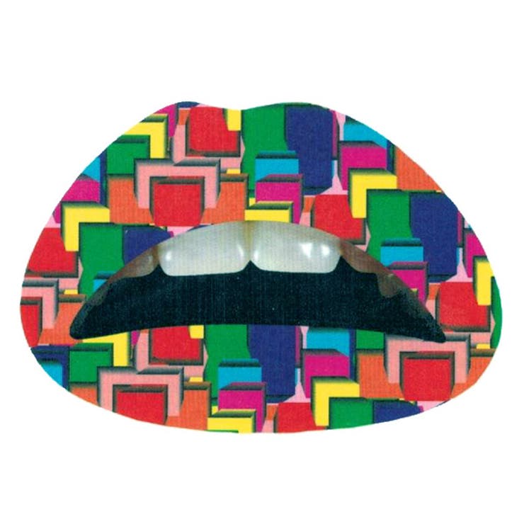 リップ タトゥーシールカラフルスクエア | ピアス専門店HOMESLICEPRODUCTIONS | 詳細画像1 