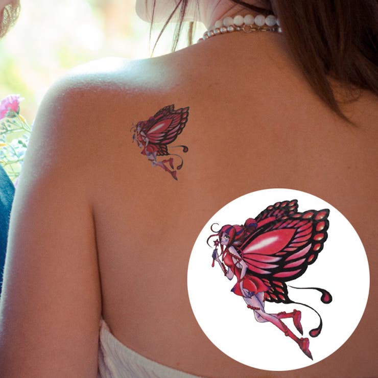 タトゥーシール インプフェアリー妖精 | ピアス専門店HOMESLICEPRODUCTIONS | 詳細画像1 