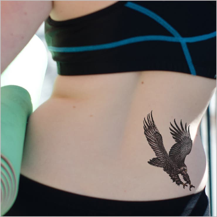 タトゥーシールビッグイーグル タカ鷹ワシ鷲 | ピアス専門店HOMESLICEPRODUCTIONS | 詳細画像3 