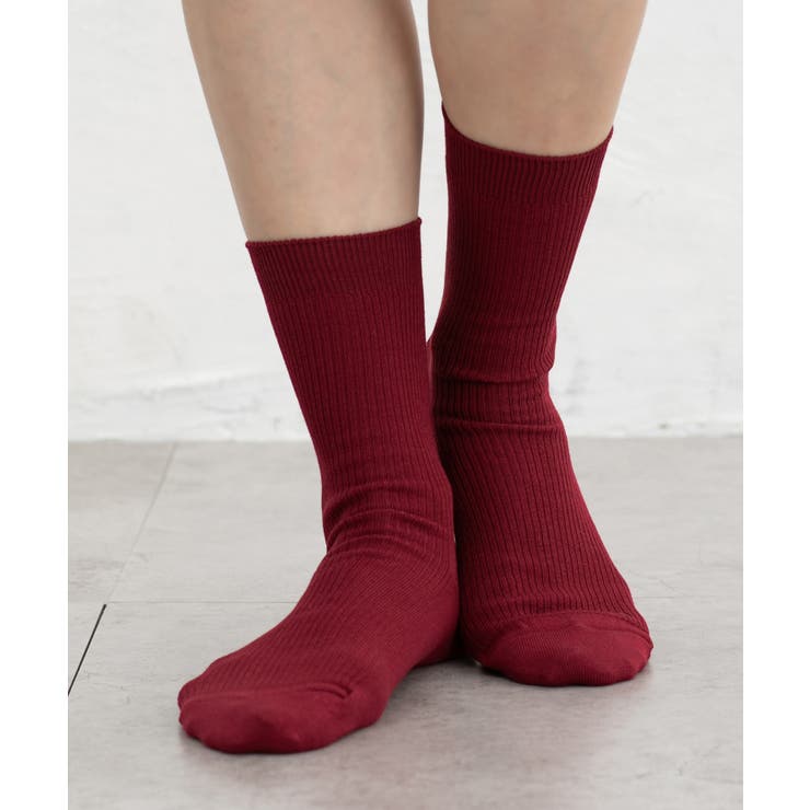 靴下 クルー丈 シンプル | Honeys | 詳細画像10 