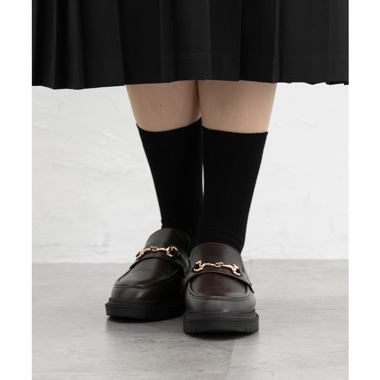 靴下 クルー丈 シンプル | Honeys | 詳細画像3 