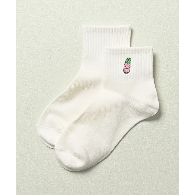 アスパラベーコン | ソックス 靴下 ショート丈ソックス | Honeys