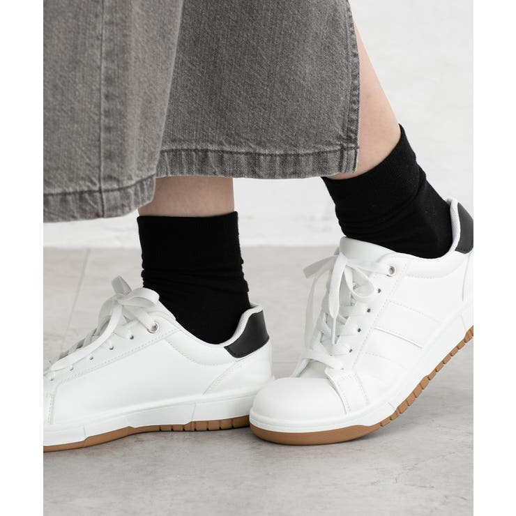 ブラック | 靴下 ソックス クルー丈 | Honeys