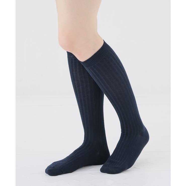 ネイビー | 靴下 ソックス ハイソックス | Honeys