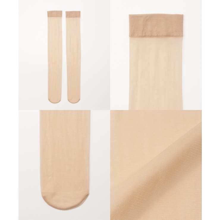 ストッキング ひざ下丈 薄手 | Honeys | 詳細画像16 