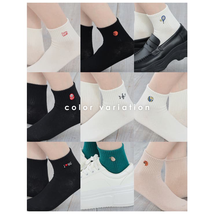 靴下 ソックス ショート丈 | Honeys | 詳細画像3 