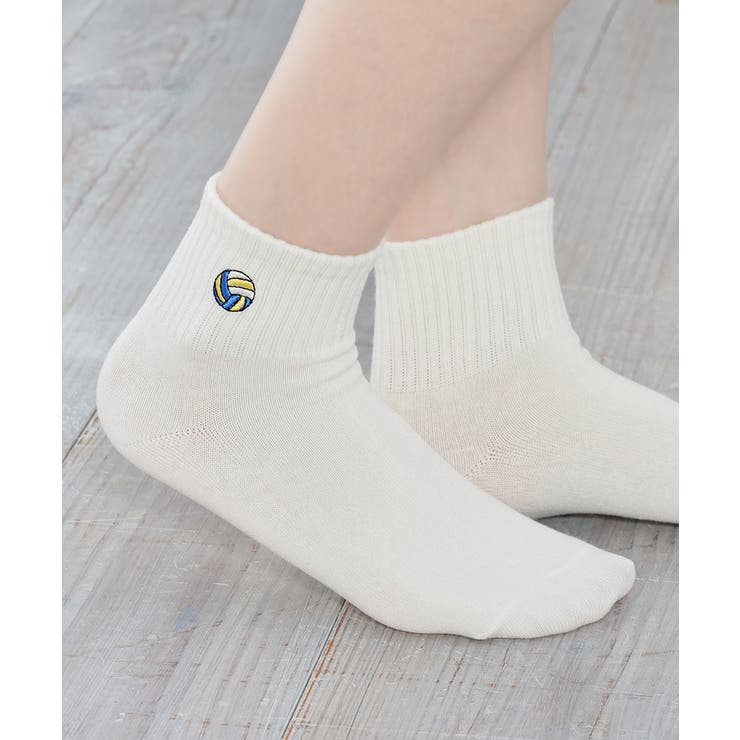 オフ／バレー | 靴下 ソックス ショート丈 | Honeys