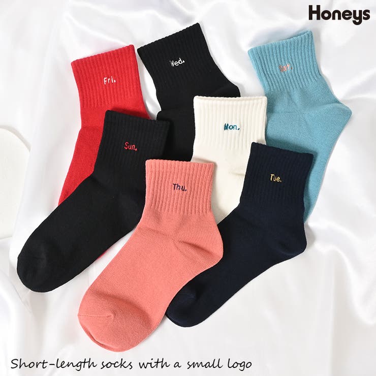 靴下 ソックス ショート丈 | Honeys | 詳細画像1 