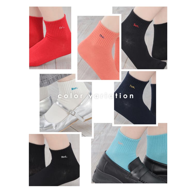 靴下 ソックス ショート丈 | Honeys | 詳細画像3 