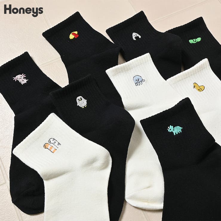 靴下 ソックス ショート丈 | Honeys | 詳細画像1 