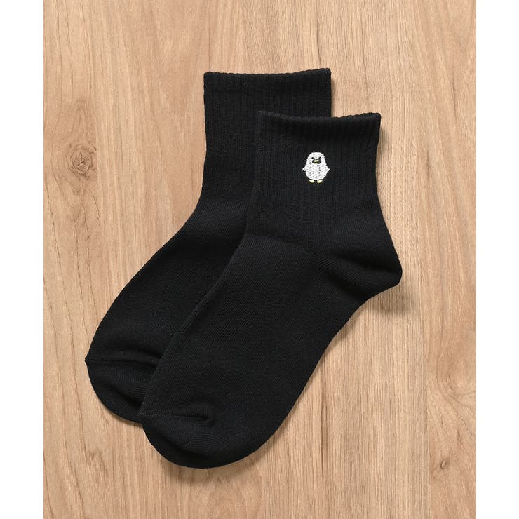 クロ／トリ | 靴下 ソックス ショート丈 | Honeys