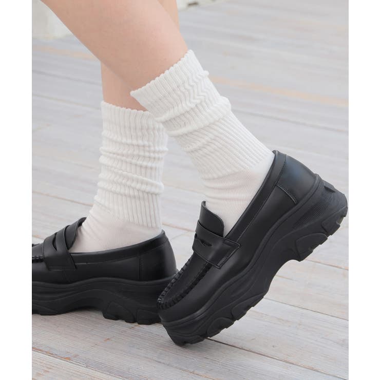 ホワイト | 靴下 ソックス ルーズソックス | Honeys