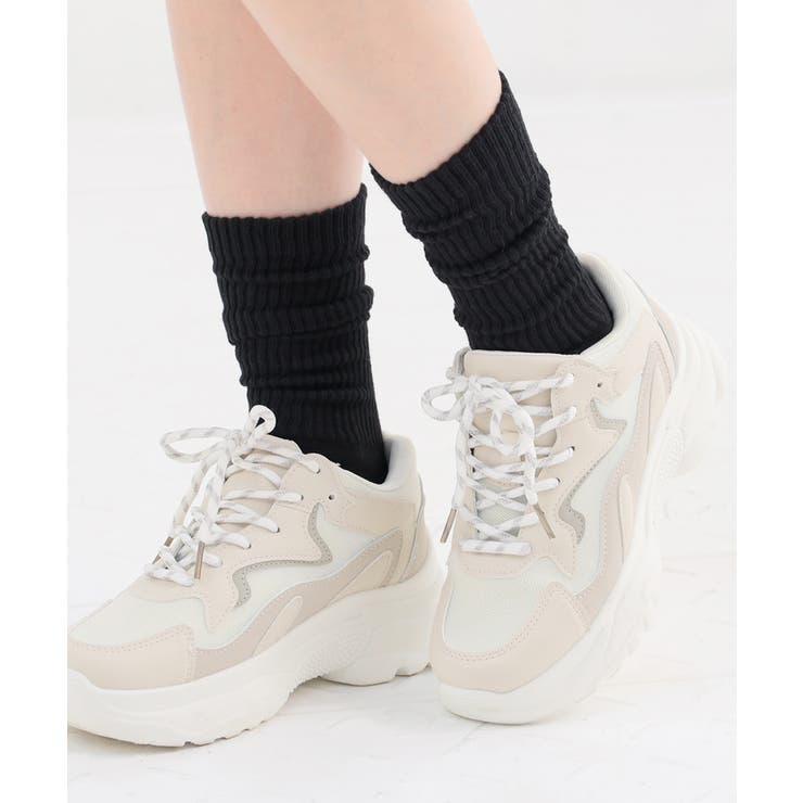 ブラック | 靴下 ソックス ルーズソックス | Honeys