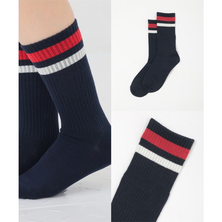 靴下 ソックス ハイクルー丈 | Honeys | 詳細画像7 