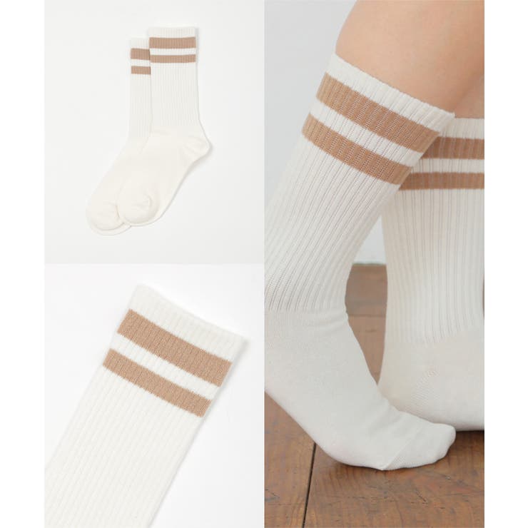 靴下 ソックス ハイクルー丈 | Honeys | 詳細画像9 