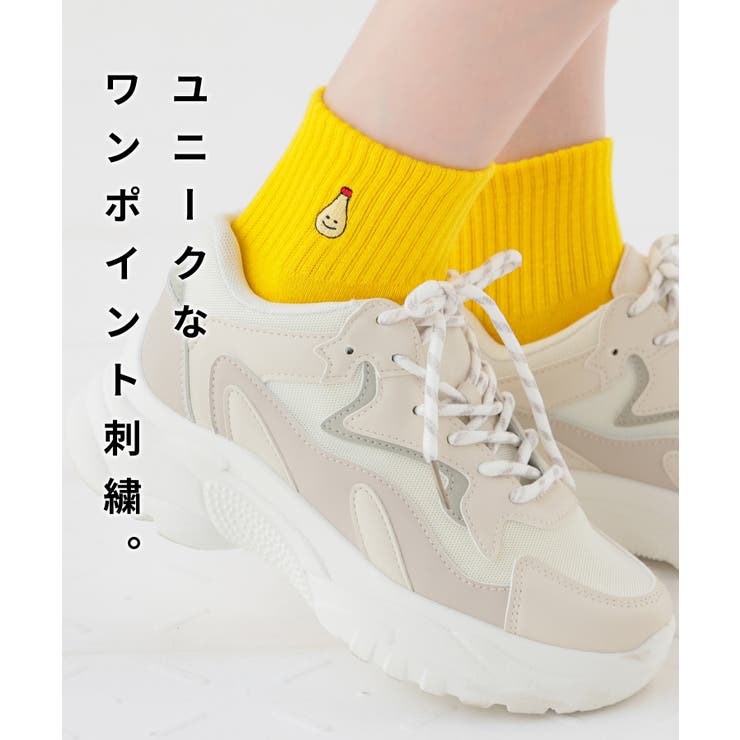 靴下 ソックス ワンポイント | Honeys | 詳細画像2 