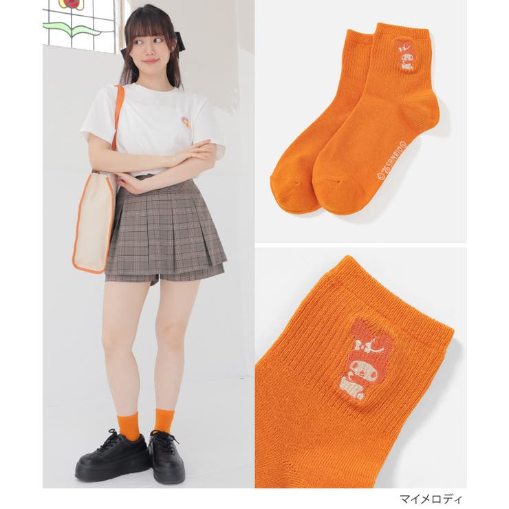 靴下 ソックス サンリオキャラクターズ | Honeys | 詳細画像8 
