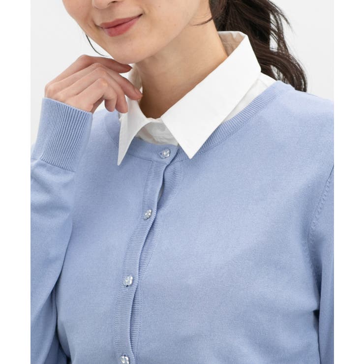 付け襟 レギュラーカラー 無地 | Honeys | 詳細画像3 