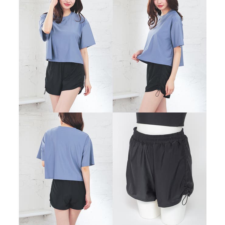 水着 ４点セット Tシャツ | Honeys | 詳細画像14 