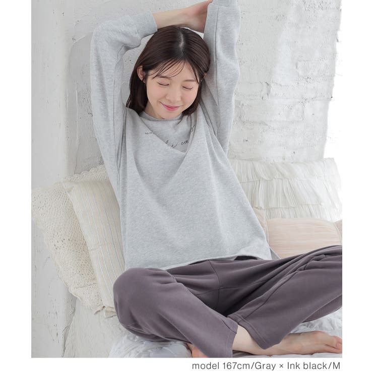 ルームウェア 部屋着 上下セット | Honeys | 詳細画像10 