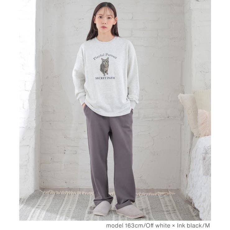 ルームウェア 部屋着 上下セット | Honeys | 詳細画像2 