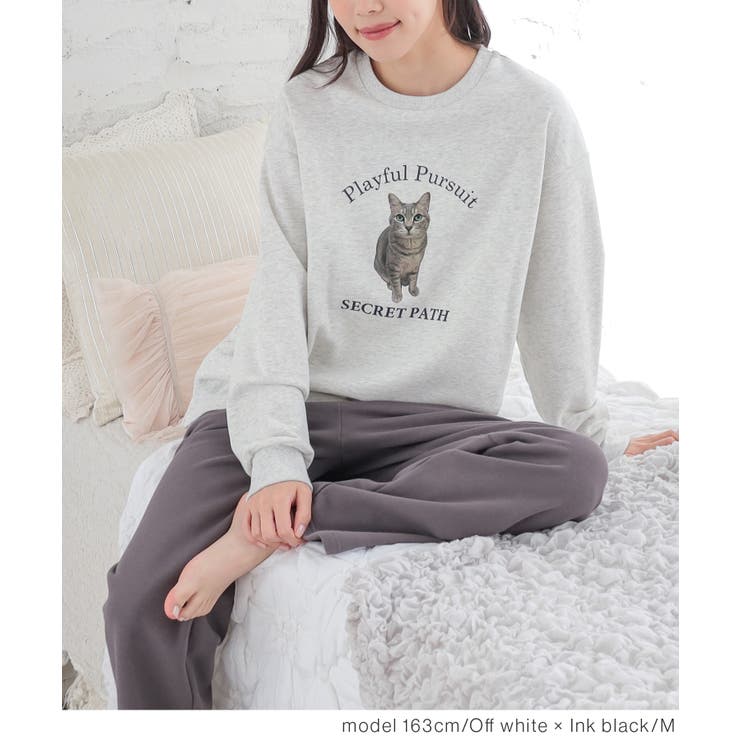 ルームウェア 部屋着 上下セット | Honeys | 詳細画像4 