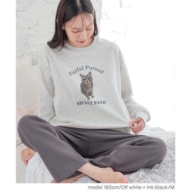 ルームウェア 部屋着 上下セット | Honeys | 詳細画像5 