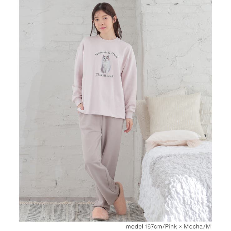 ルームウェア 部屋着 上下セット | Honeys | 詳細画像7 