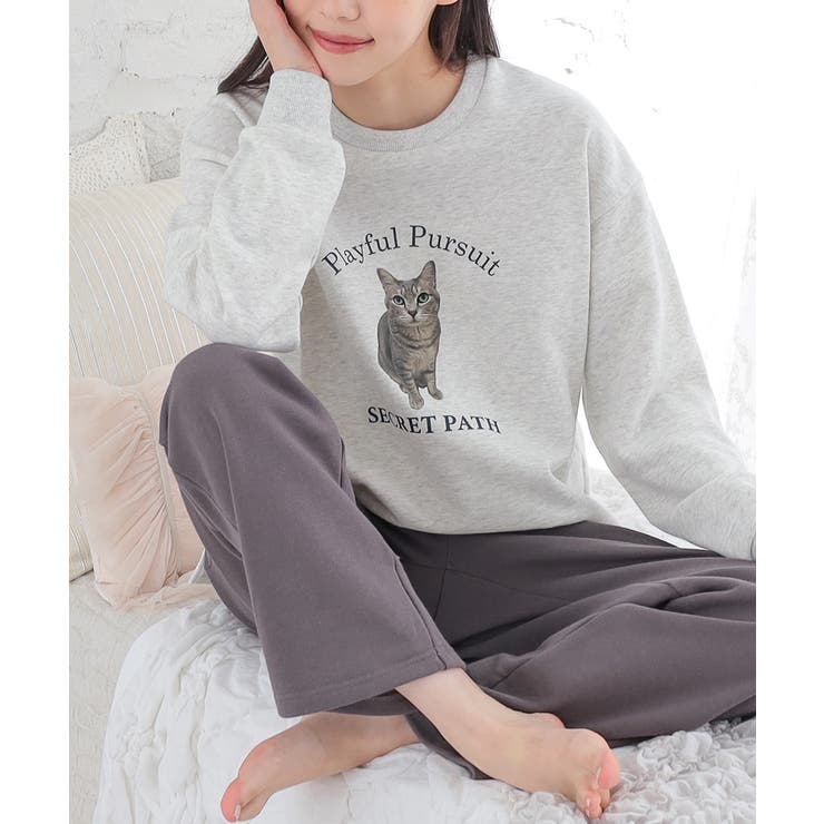 オフ×スミクロ | ルームウェア 部屋着 上下セット | Honeys