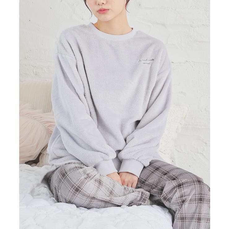 グレー×濃グレー | ルームウェア 部屋着 ハニぽか | Honeys