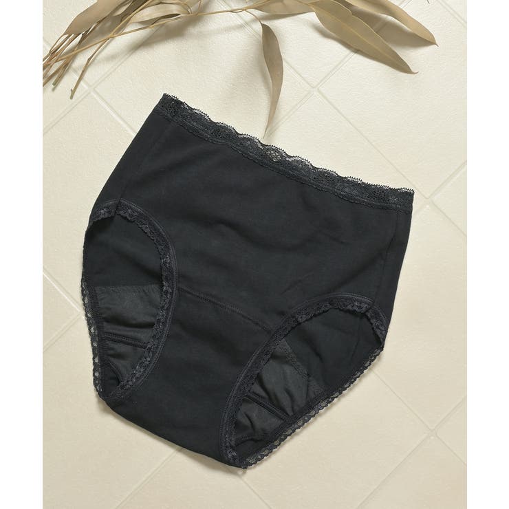 ブラック | ショーツ サニタリーショーツ深め 防水 | Honeys