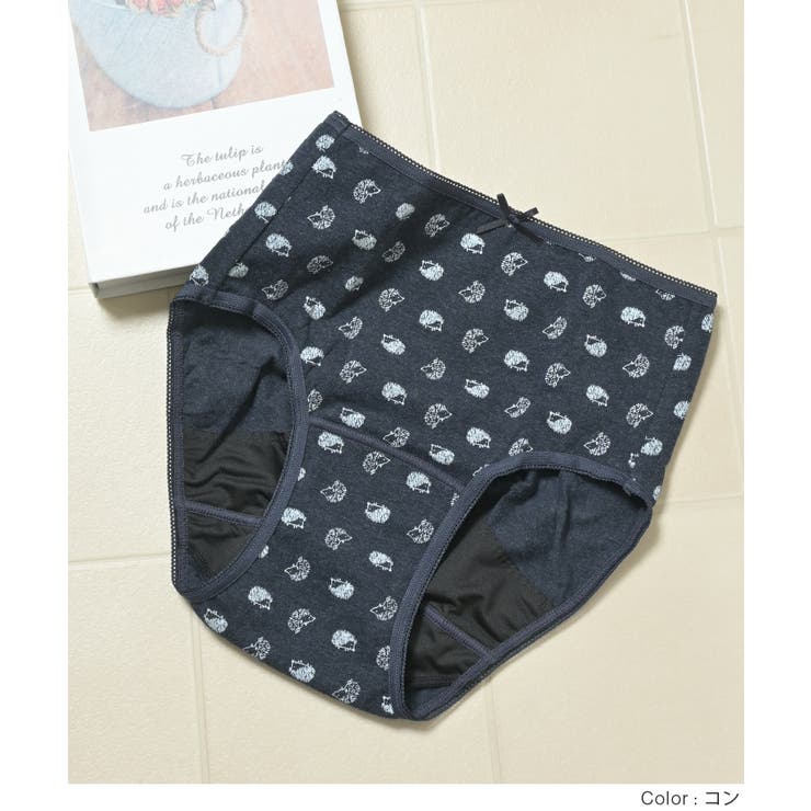 ショーツ サニタリーショーツ深め 防水 | Honeys | 詳細画像7 