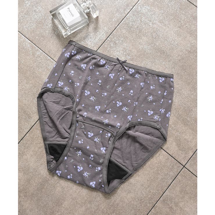 ダークグレー | ショーツ サニタリーショーツ深め 防水 | Honeys