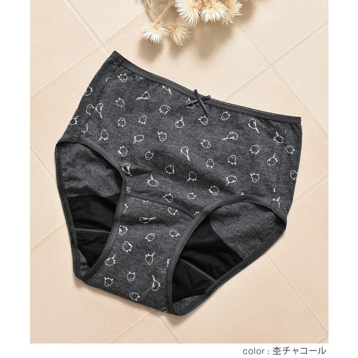 ショーツ サニタリーショーツ深め 防水 | Honeys | 詳細画像10 