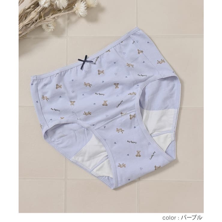 ショーツ サニタリーショーツ深め 防水 | Honeys | 詳細画像9 