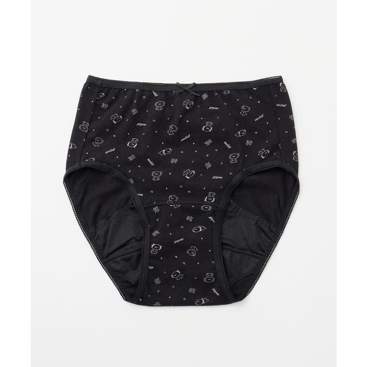 ブラック | ショーツ サニタリーショーツ深め 防水 | Honeys