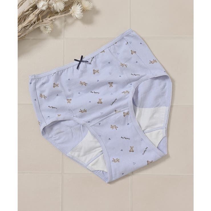 パープル | ショーツ サニタリーショーツ深め 防水 | Honeys