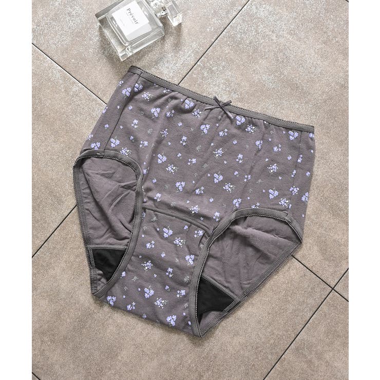 ダークグレー | ショーツ サニタリーショーツ深め 防水 | Honeys