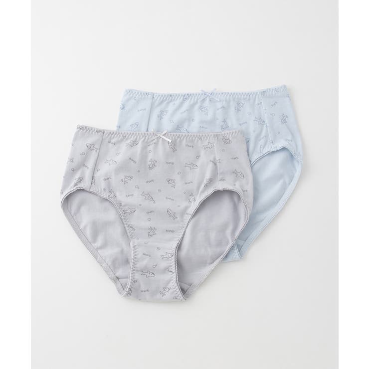 サックス×グレー | 下着 アンダーウェア 抗菌 | Honeys