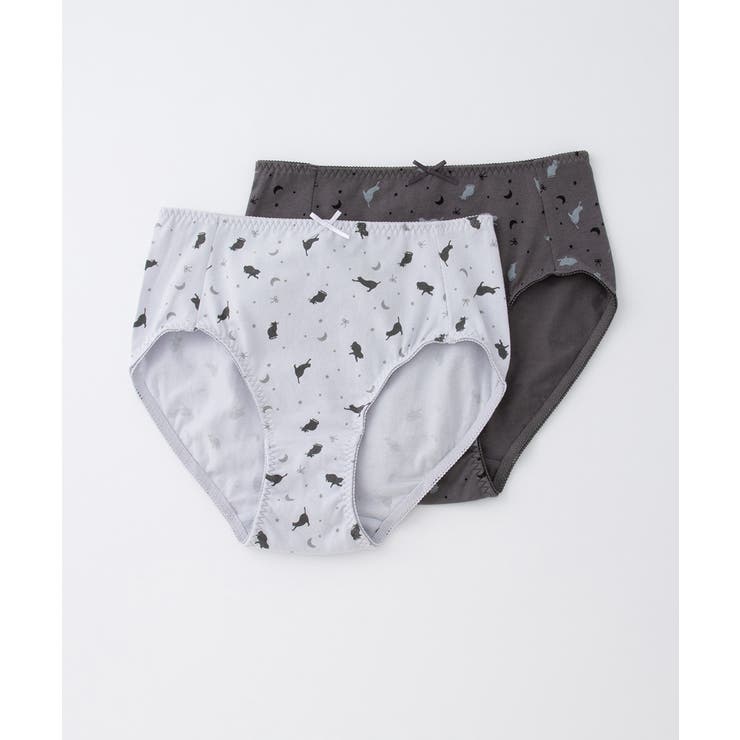 グレー×パープル | ショーツ 下着 アンダーウェア | Honeys