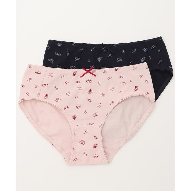 コン×ピンク | 着 アンダーウェア ショーツ | Honeys