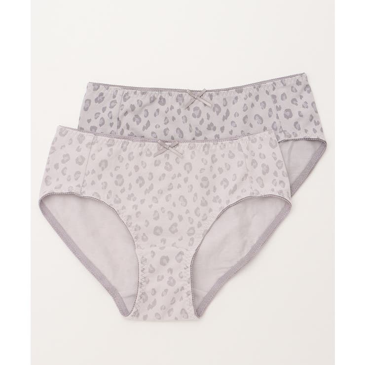 ピンク×グレー | 着 アンダーウェア ショーツ | Honeys