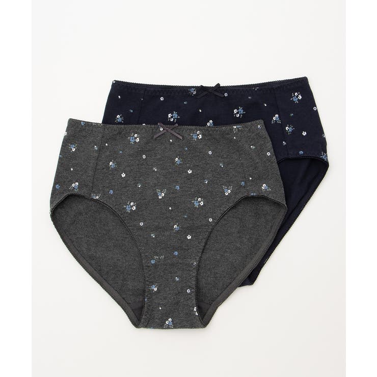 コン×グレー | 着 アンダーウェア ショーツ | Honeys