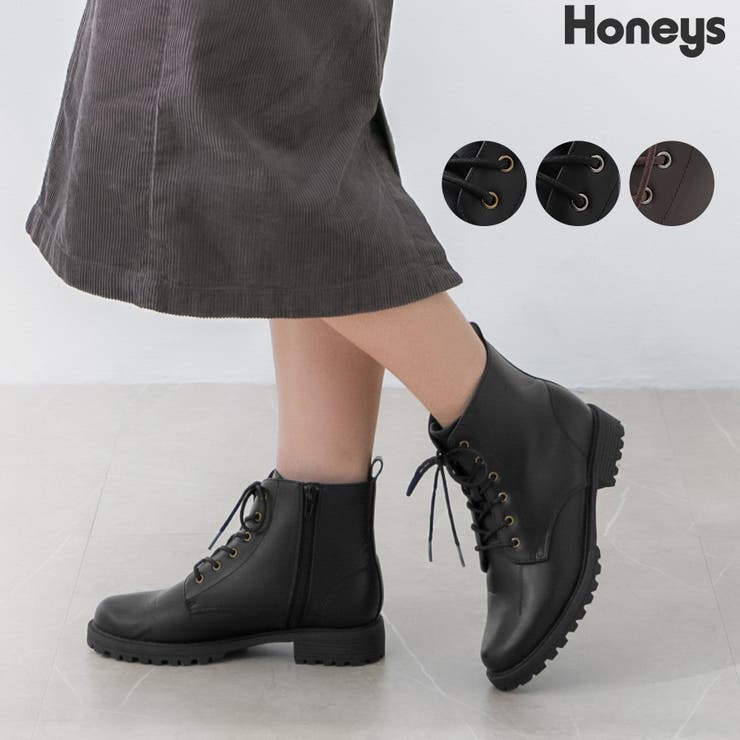 靴 シューズ ショートブーツ 品番 Hnsw Honeys ハニーズ のレディースファッション通販 Shoplist ショップリスト