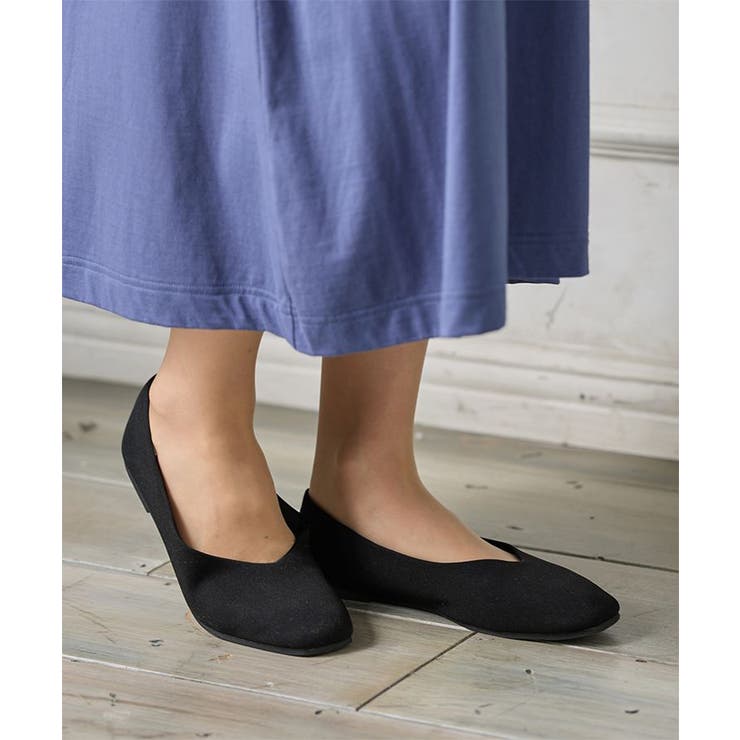 ブラック | 靴 パンプス レディース | Honeys