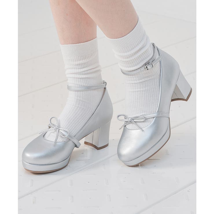 シルバー | パンプス 靴 シューズ | Honeys