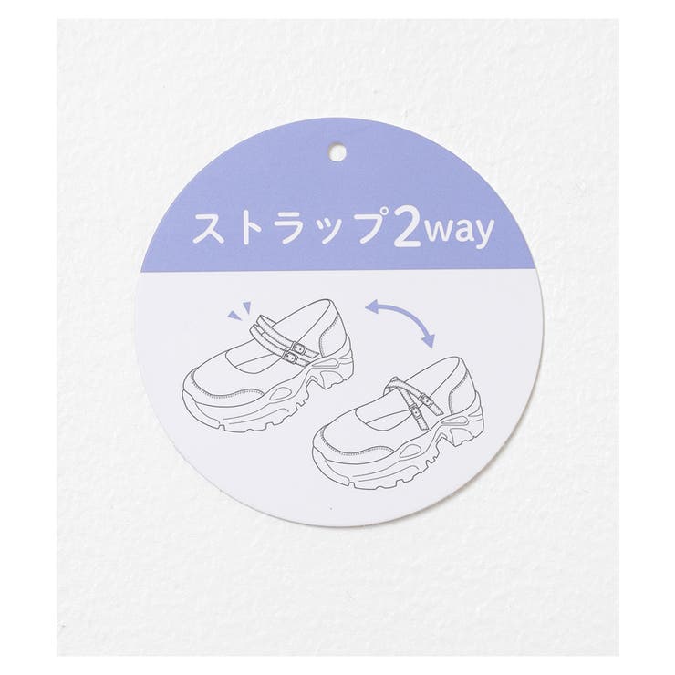 靴 シューズ ダブルベルトシューズ | Honeys | 詳細画像2