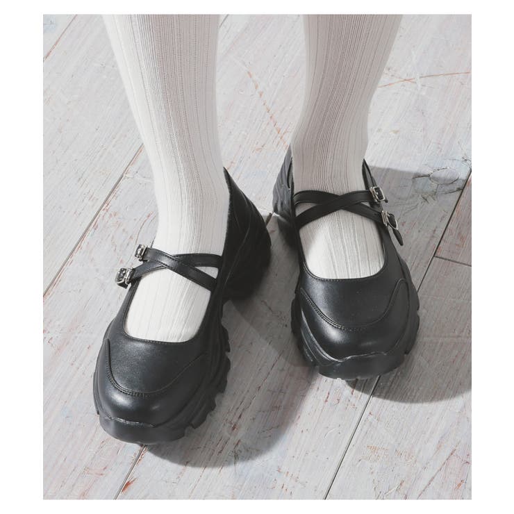 靴 シューズ ダブルベルトシューズ | Honeys | 詳細画像6