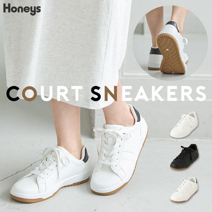 スニーカー 靴 シューズ[品番：HNSW0011056]｜Honeys（ハニーズ